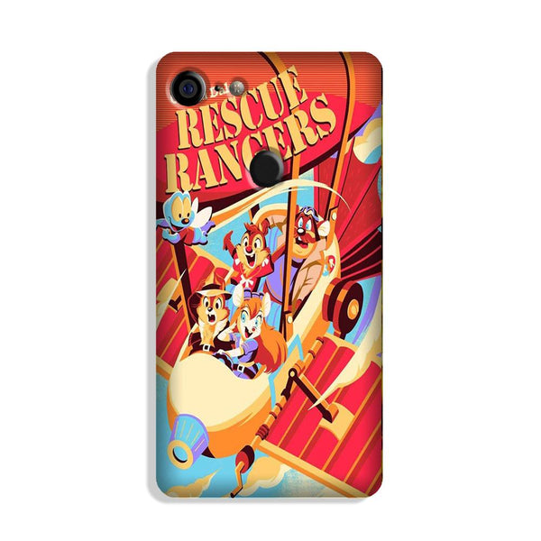 Rescue Rangers Mobile Back Case for Google Pixel 3 (Design - 341)