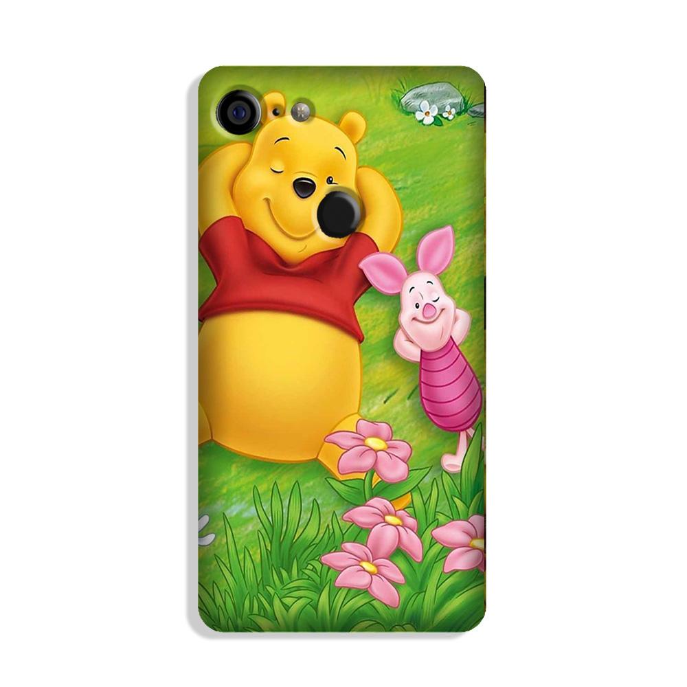 Winnie The Pooh Mobile Back Case for Google Pixel 3 Xl (Design - 348)