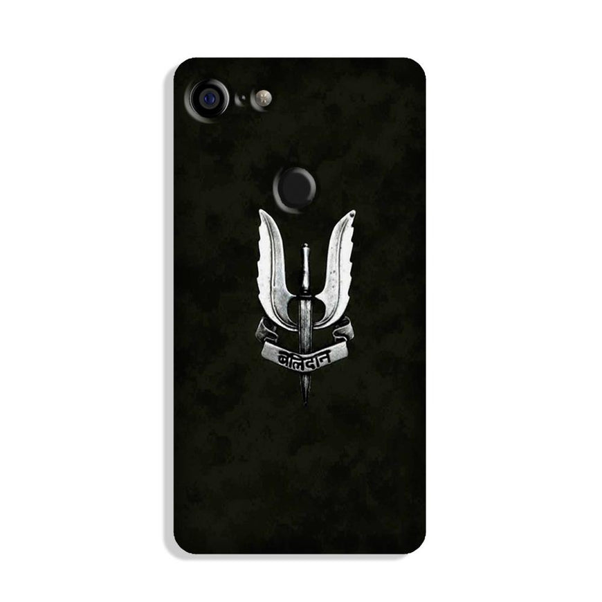 Balidaan Mobile Back Case for Google Pixel 3 (Design - 355)