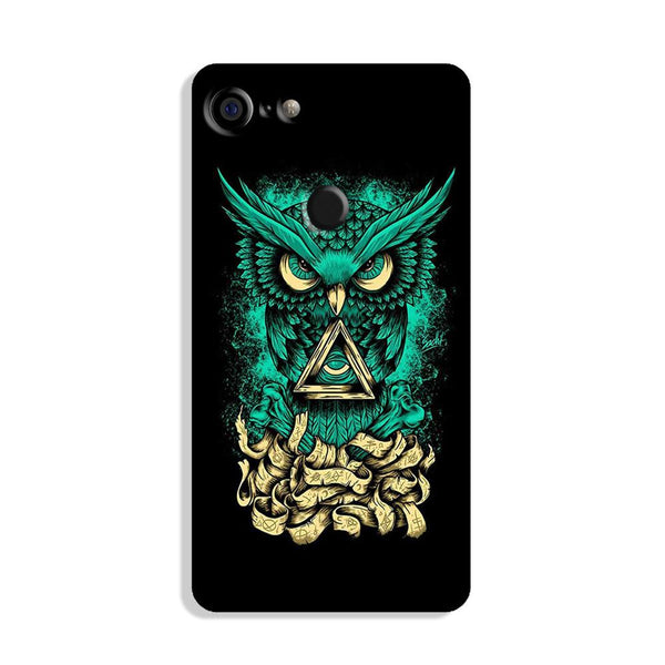 Owl Mobile Back Case for Google Pixel 3 Xl (Design - 358)