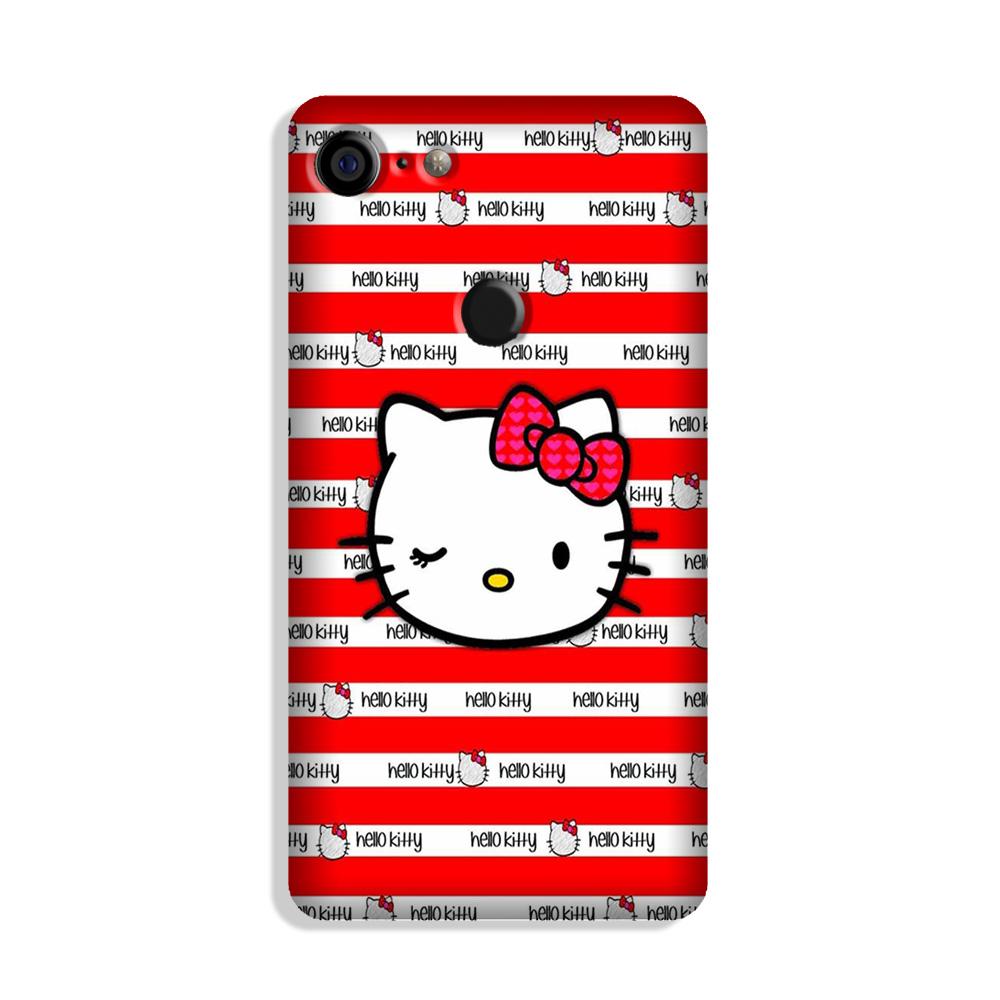 Hello Kitty Mobile Back Case for Google Pixel 3 (Design - 364)