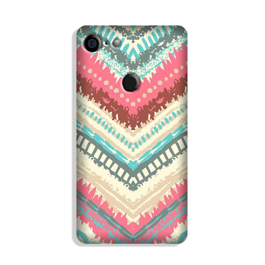 Pattern Mobile Back Case for Google Pixel 3 (Design - 368)