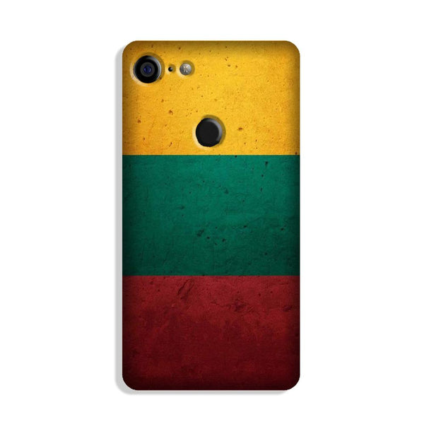 Color Pattern Mobile Back Case for Google Pixel 3 Xl (Design - 374)