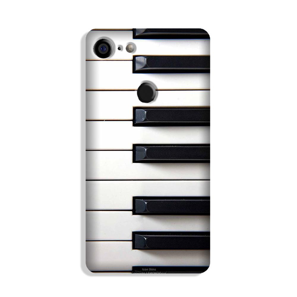 Piano Mobile Back Case for Google Pixel 3 (Design - 387)