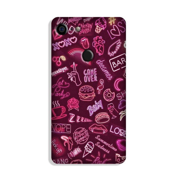 Party Theme Mobile Back Case for Google Pixel 3 Xl (Design - 392)
