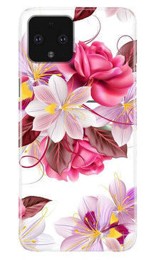 Beautiful flowers Mobile Back Case for Google Pixel 4 XL (Design - 23)