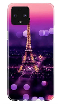 Eiffel Tower Mobile Back Case for Google Pixel 4 XL (Design - 86)