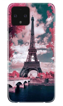 Eiffel Tower Mobile Back Case for Google Pixel 4 XL  (Design - 101)