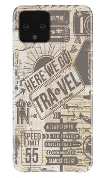 Travel Case for Google Pixel 4  (Design - 104)