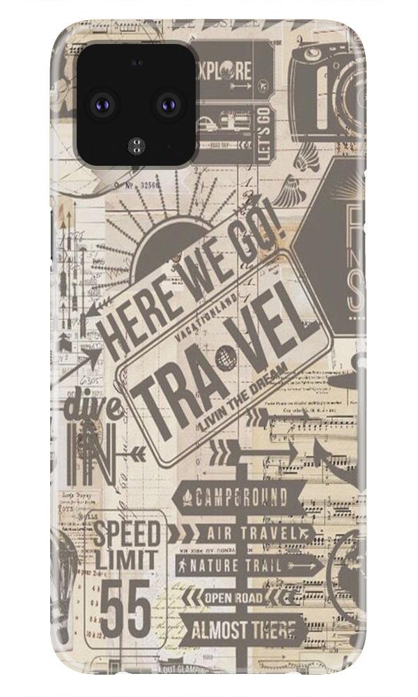 Travel Case for Google Pixel 4  (Design - 104)
