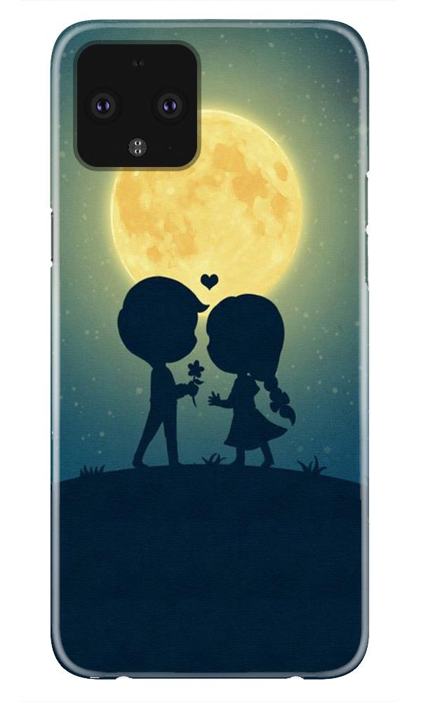 Love Couple Case for Google Pixel 4  (Design - 109)