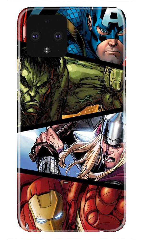 Avengers Superhero Case for Google Pixel 4 XL(Design - 124)