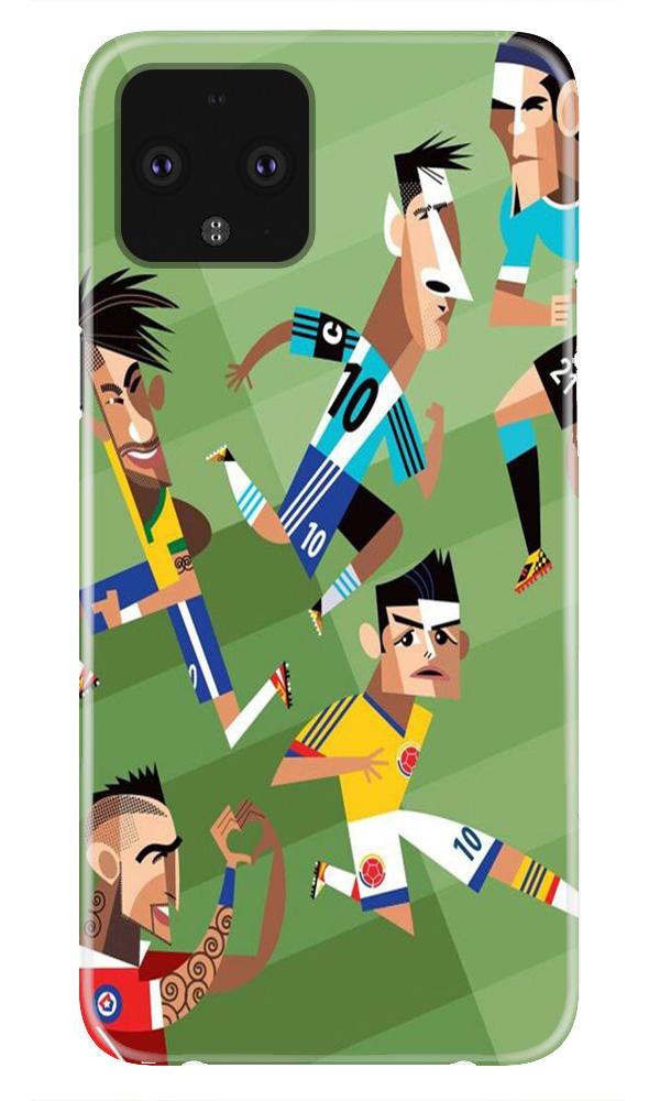 Football Case for Google Pixel 4(Design - 166)