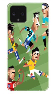 Football Mobile Back Case for Google Pixel 4 XL  (Design - 166)