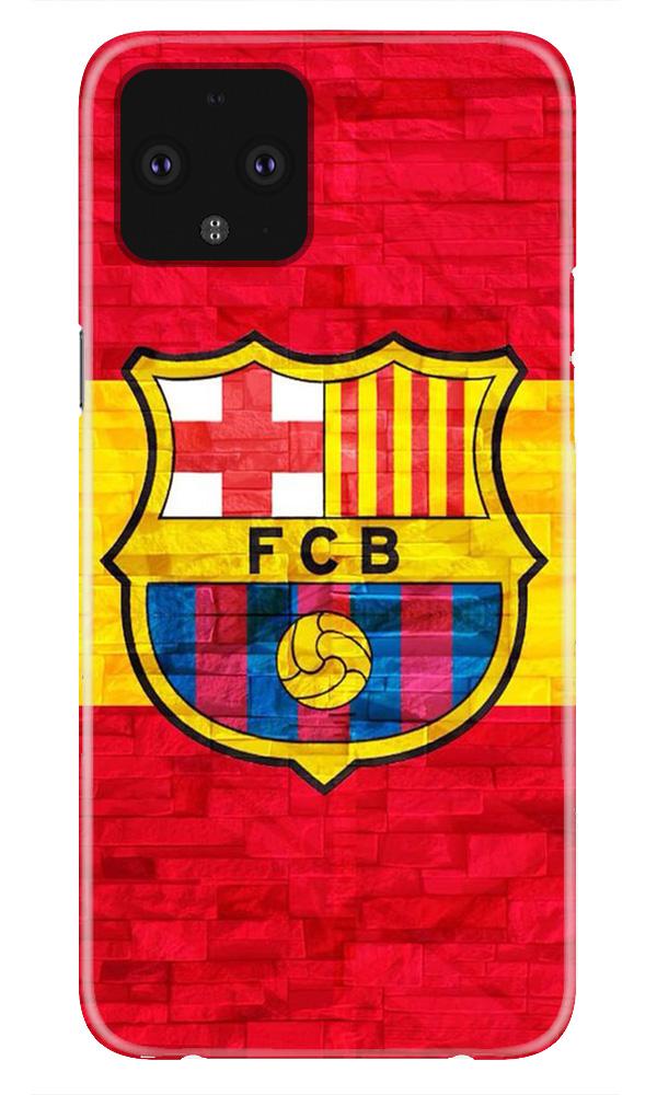 FCB Football Case for Google Pixel 4(Design - 174)