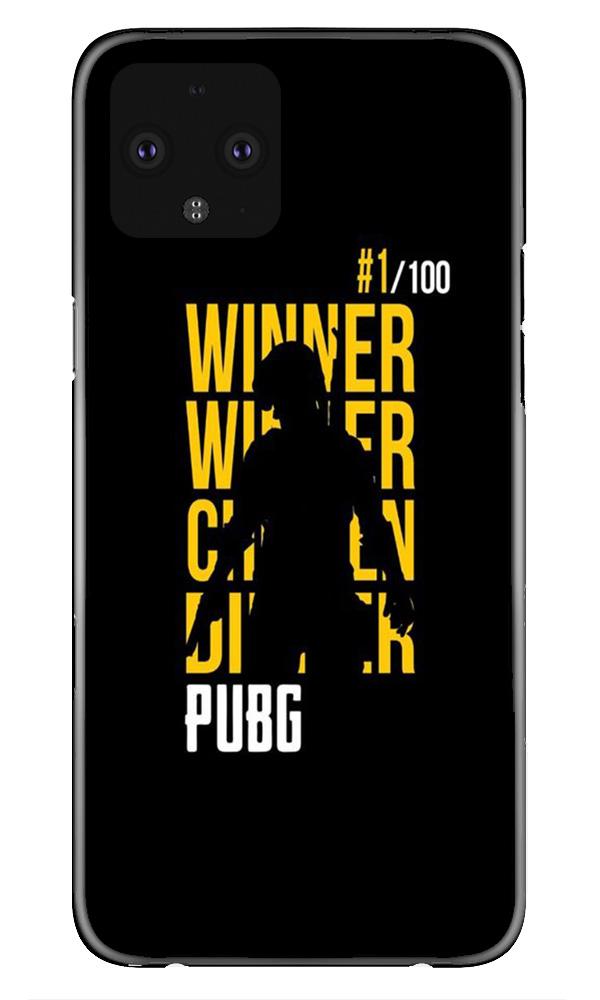 Pubg Winner Winner Case for Google Pixel 4  (Design - 177)