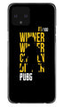 Pubg Winner Winner Case for Google Pixel 4  (Design - 177)