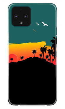 Sky Trees Mobile Back Case for Google Pixel 4 XL (Design - 191)