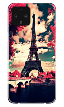Eiffel Tower Mobile Back Case for Google Pixel 4 XL (Design - 212)
