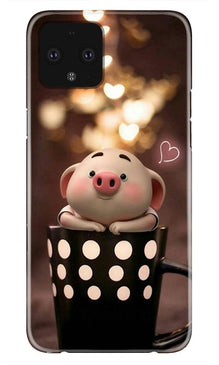 Cute Bunny Mobile Back Case for Google Pixel 4 XL (Design - 213)