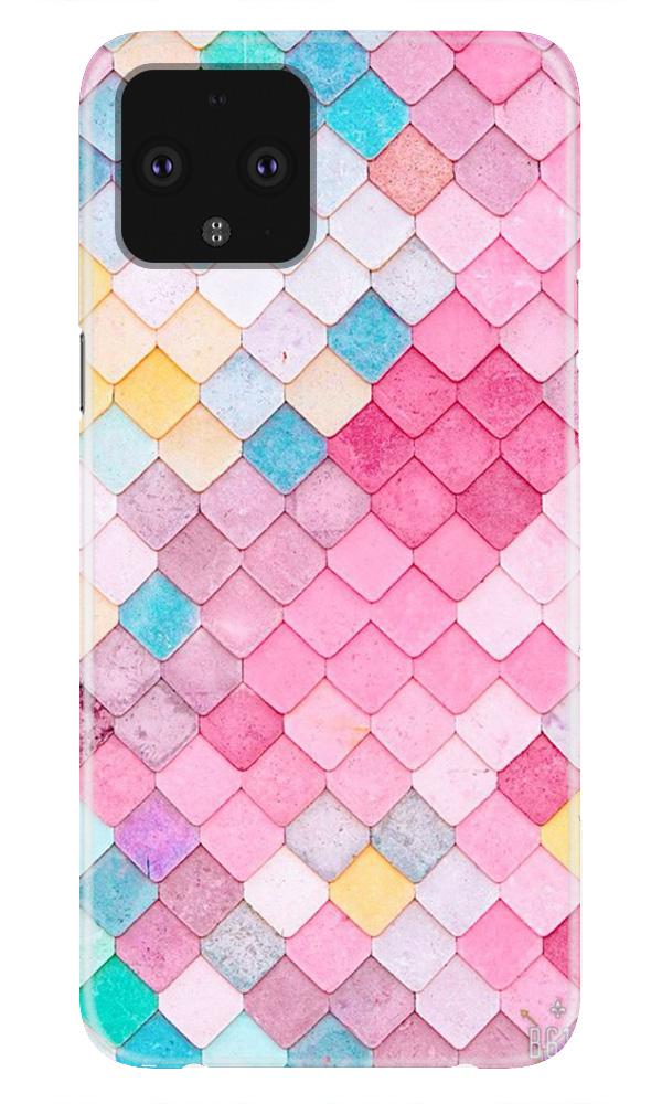 Pink Pattern Case for Google Pixel 4 XL (Design No. 215)