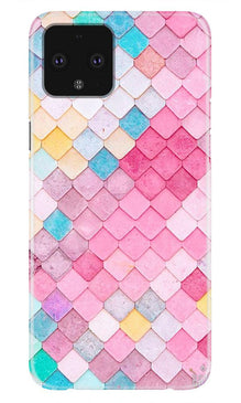 Pink Pattern Mobile Back Case for Google Pixel 4 XL (Design - 215)