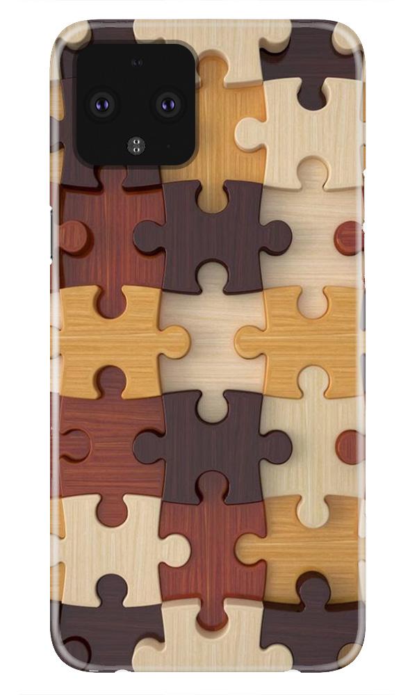 Puzzle Pattern Case for Google Pixel 4 (Design No. 217)