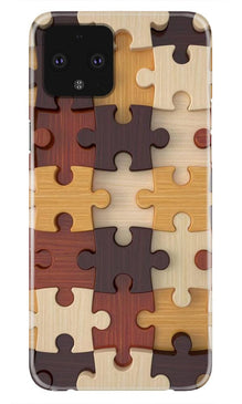 Puzzle Pattern Mobile Back Case for Google Pixel 4 XL (Design - 217)