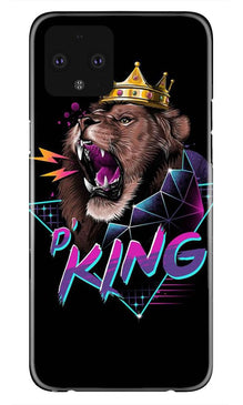 Lion King Case for Google Pixel 4 (Design No. 219)