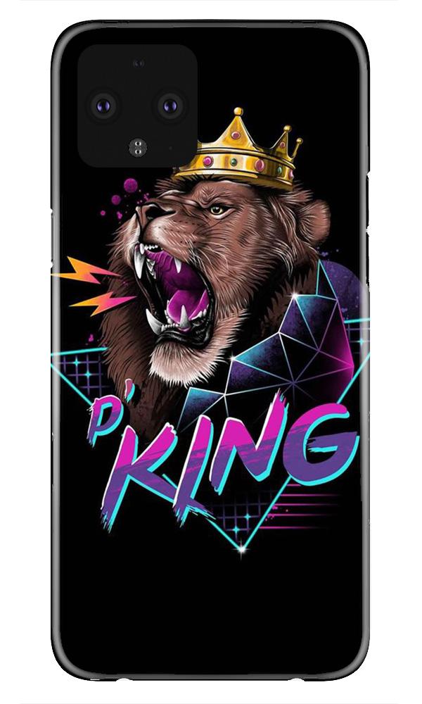 Lion King Case for Google Pixel 4 XL (Design No. 219)