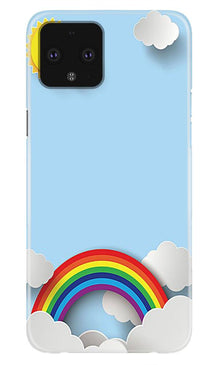 Rainbow Mobile Back Case for Google Pixel 4 XL (Design - 225)