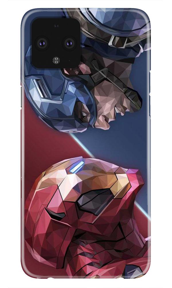 Ironman Captain America Case for Google Pixel 4 XL (Design No. 245)