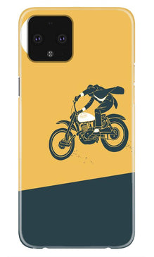 Bike Lovers Mobile Back Case for Google Pixel 4 XL (Design - 256)