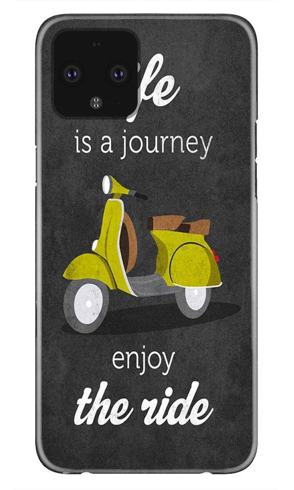 Life is a Journey Case for Google Pixel 4 XL (Design No. 261)