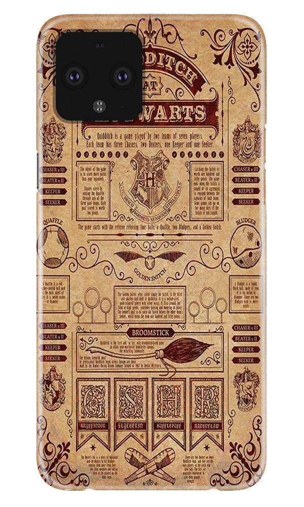 Hogwarts Mobile Back Case for Google Pixel 4 XL (Design - 304)