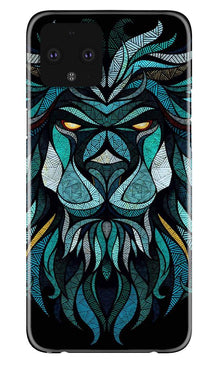 Lion Mobile Back Case for Google Pixel 4 (Design - 314)