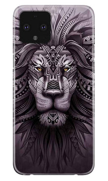 Lion Mobile Back Case for Google Pixel 4 (Design - 315)