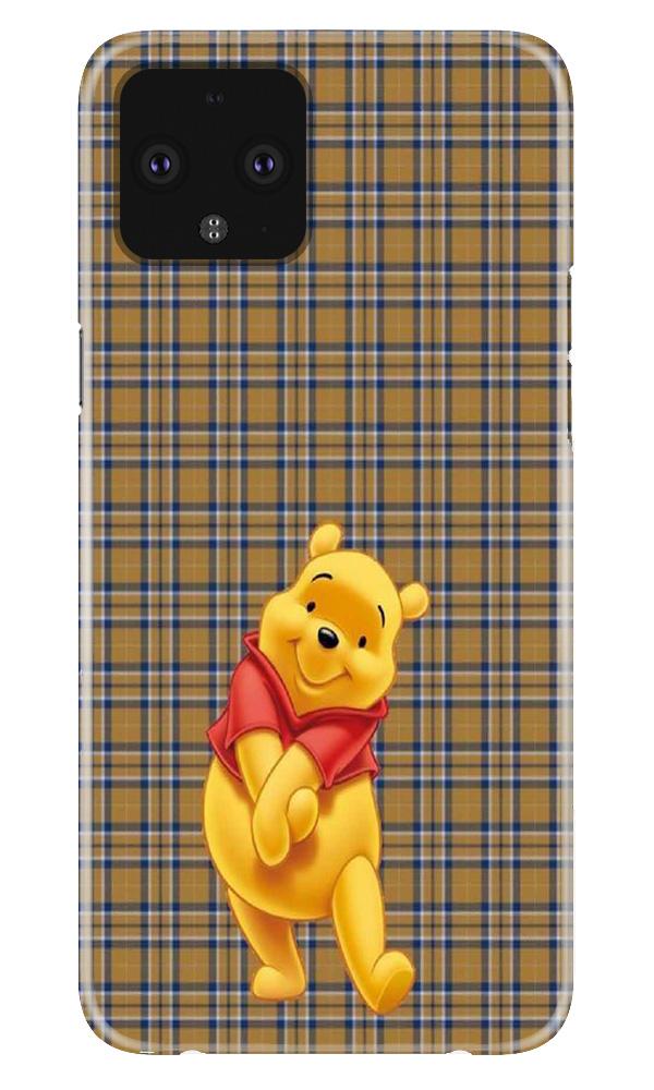Pooh Mobile Back Case for Google Pixel 4 (Design - 321)