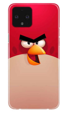 Angry Bird Red Mobile Back Case for Google Pixel 4 (Design - 325)
