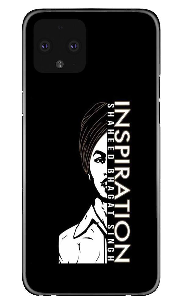 Bhagat Singh Mobile Back Case for Google Pixel 4 (Design - 329)