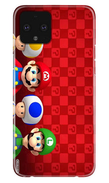 Mario Mobile Back Case for Google Pixel 4 (Design - 337)