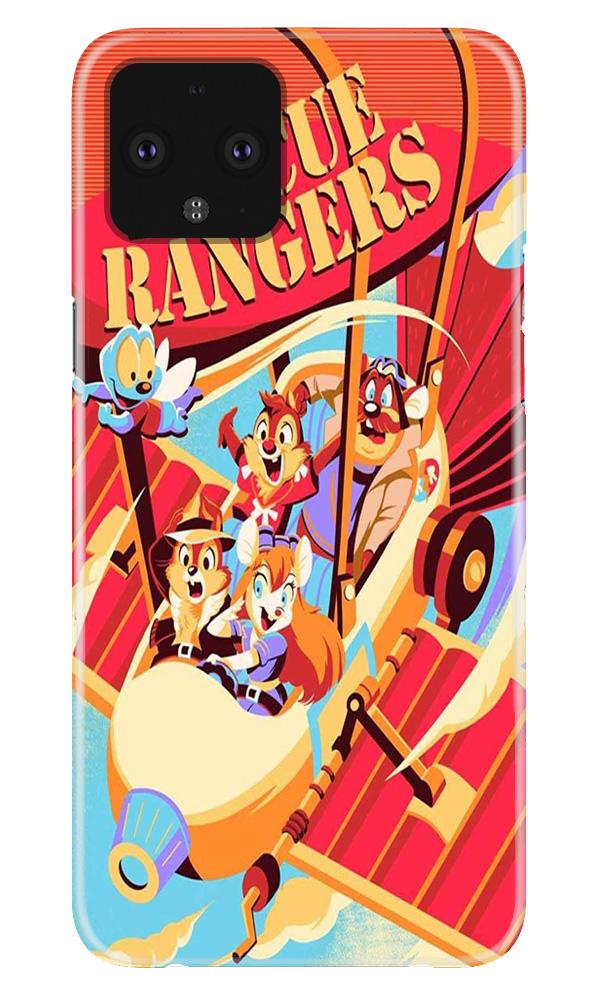 Rescue Rangers Mobile Back Case for Google Pixel 4 XL (Design - 341)