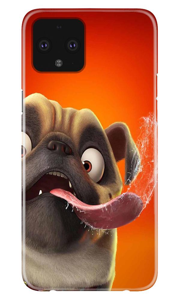 Dog Mobile Back Case for Google Pixel 4 (Design - 343)