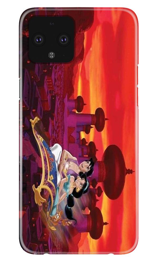 Aladdin Mobile Back Case for Google Pixel 4 (Design - 345)