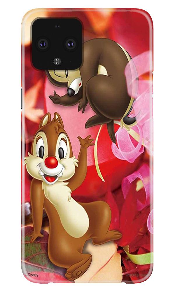 Chip n Dale Mobile Back Case for Google Pixel 4 (Design - 349)