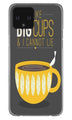 Big Cups Coffee Mobile Back Case for Google Pixel 4 (Design - 352)
