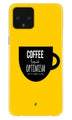 Coffee Optimism Mobile Back Case for Google Pixel 4 XL (Design - 353)
