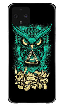 Owl Mobile Back Case for Google Pixel 4 (Design - 358)