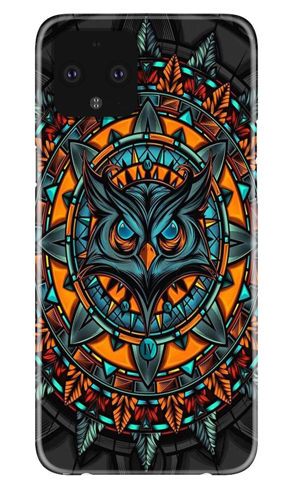 Owl Mobile Back Case for Google Pixel 4 XL (Design - 360)
