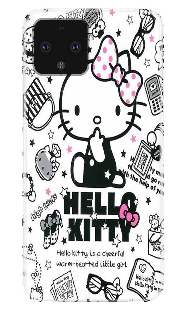 Hello Kitty Mobile Back Case for Google Pixel 4 (Design - 361)